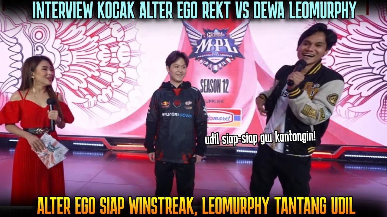 LEOMURPHY TANTANG UDIL! INTERVIEW PANAS REKT VS LEOMURPHY MPL SEASON 12