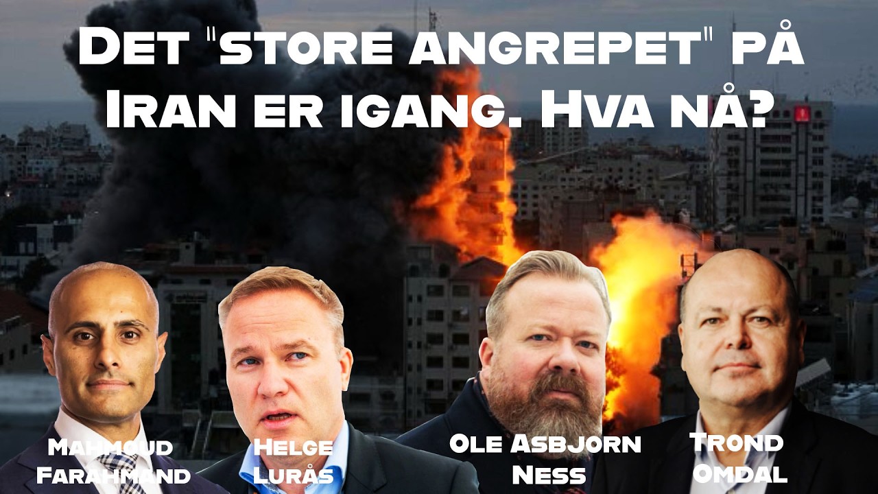 Det store angrepet på Iran er igang. Hva nå?