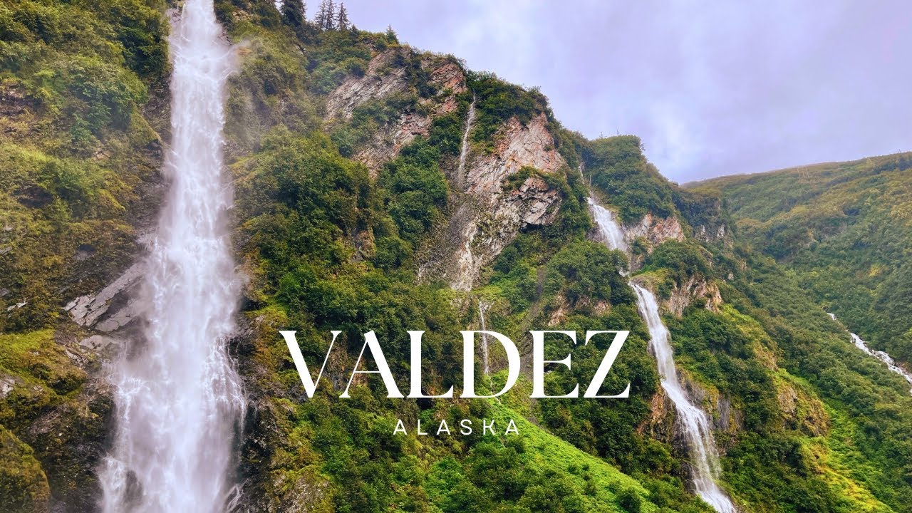 Beautiful Scenic Drive to Valdez, Alaska