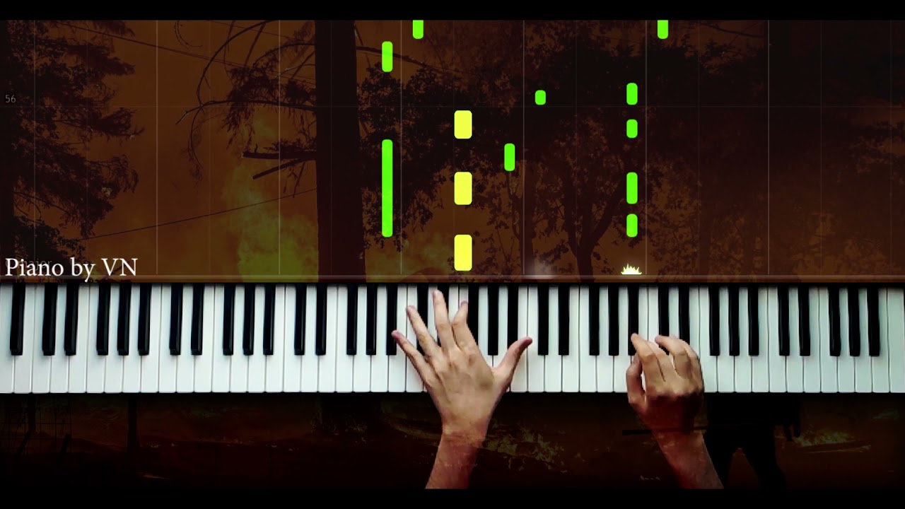 Akşam Olur Karanlığa Kalırsın - Piano by VN