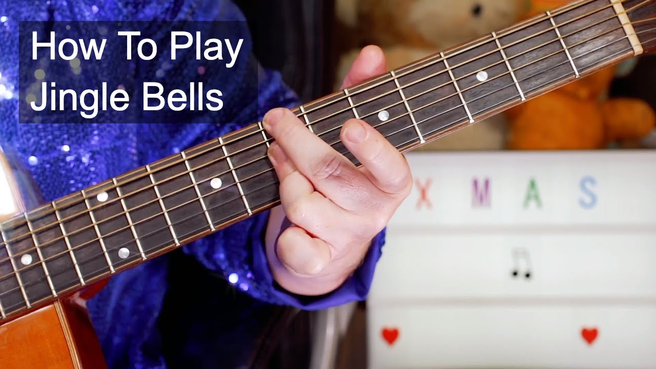 'Jingle Bells' (Jazzy Chords) Guitar Lesson