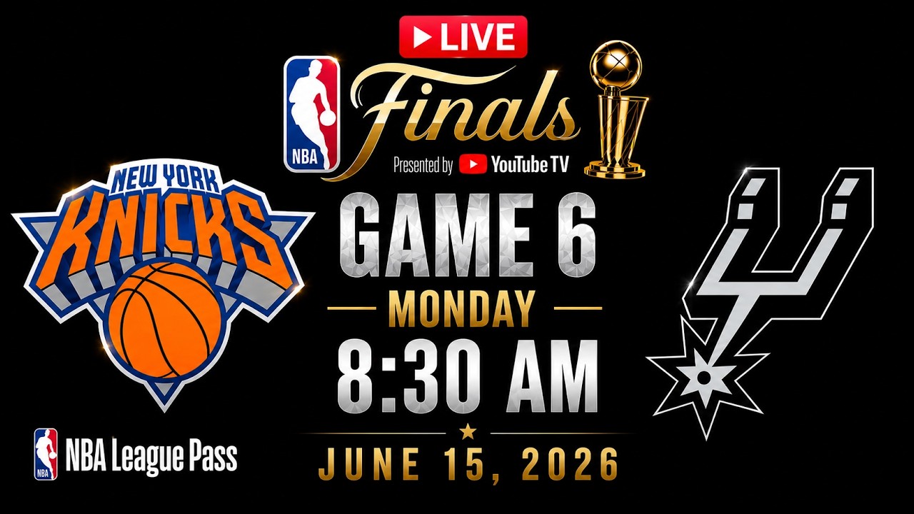 NBA LIVE! New York Knicks vs San Antonio Spurs I June 15, 2026 NBA Finals Game 6 Full Game 2K