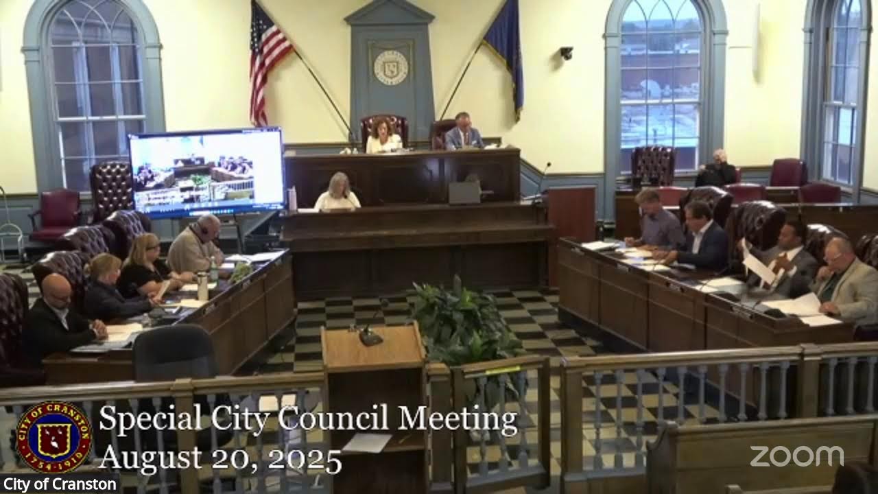 August 20, 2025, Special City Council, Special Finance Committee and Special City Council Meetings