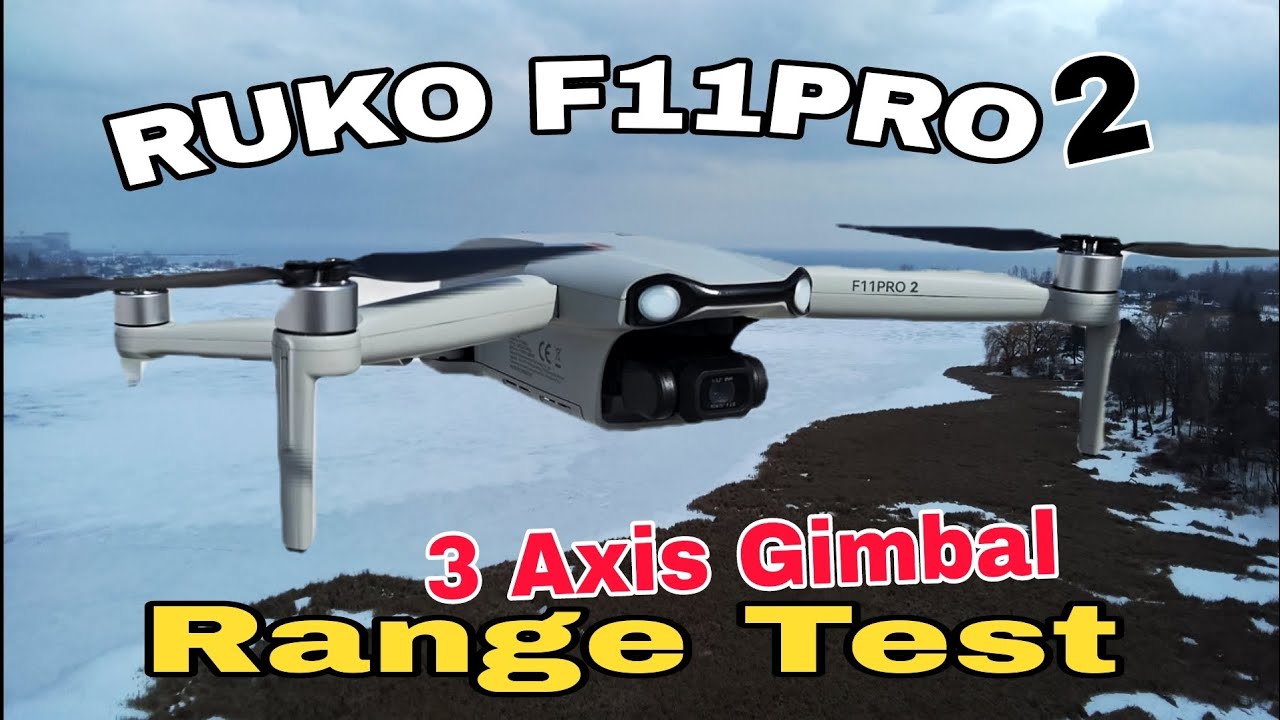 RUKO F11PRO 2 Mini Drone - Range Test (4K Camera) Dji Mini 4 Pro Killer?