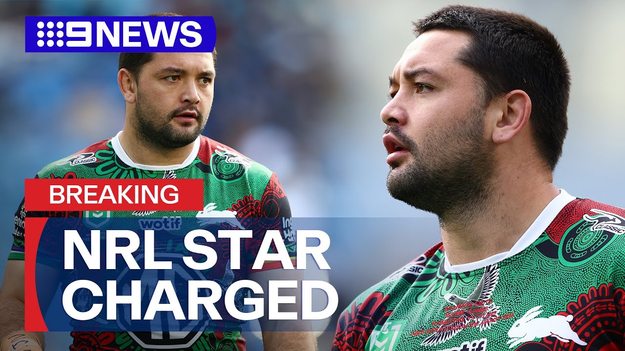Rabbitohs star Brandon Smith hit with drug supply and betting charges | 9 News Australia
