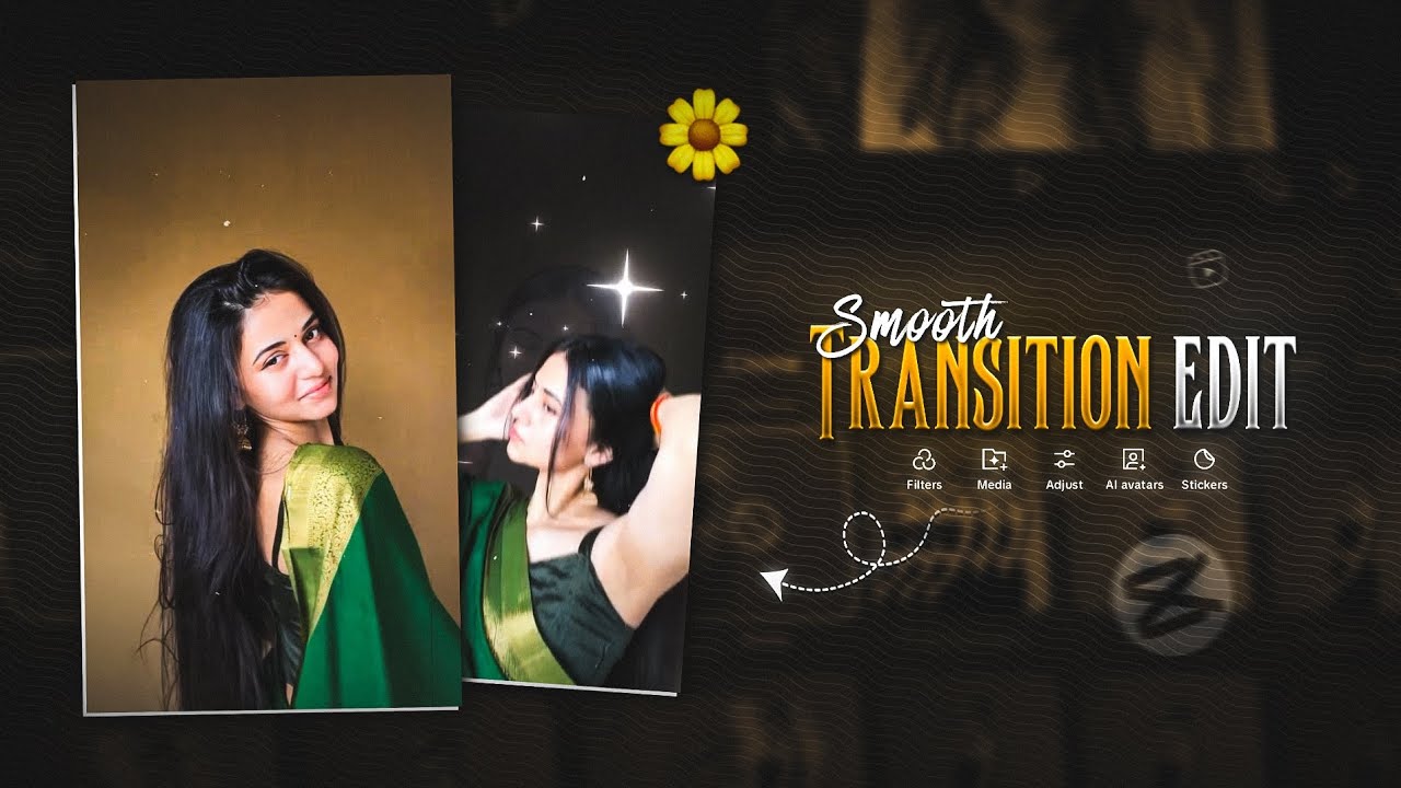 Smooth Transition Reels Video Editing | Viral Transition Edit In Capcut 😍