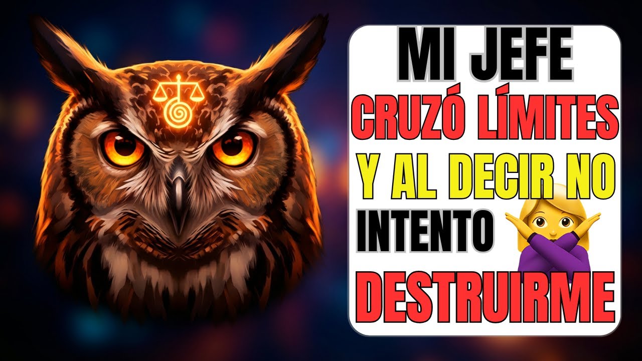 Mi JEFE cruzó LÍMITES… y al decir NO intentó DESTRUIRME