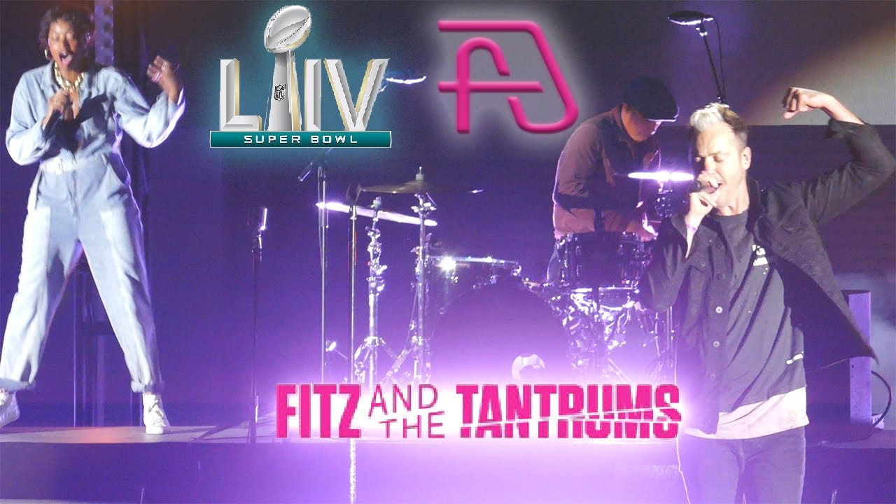Fitz and the Tantrums at Super Bowl Live - Bayfront Park - Miami, Florida 2020 Super Bowl LIV