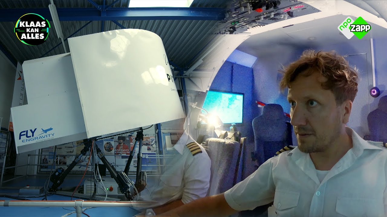KLAMME HANDJES... 😨 // Kan Klaas een Boeing vliegen van Amsterdam naar Parijs? Stap 3