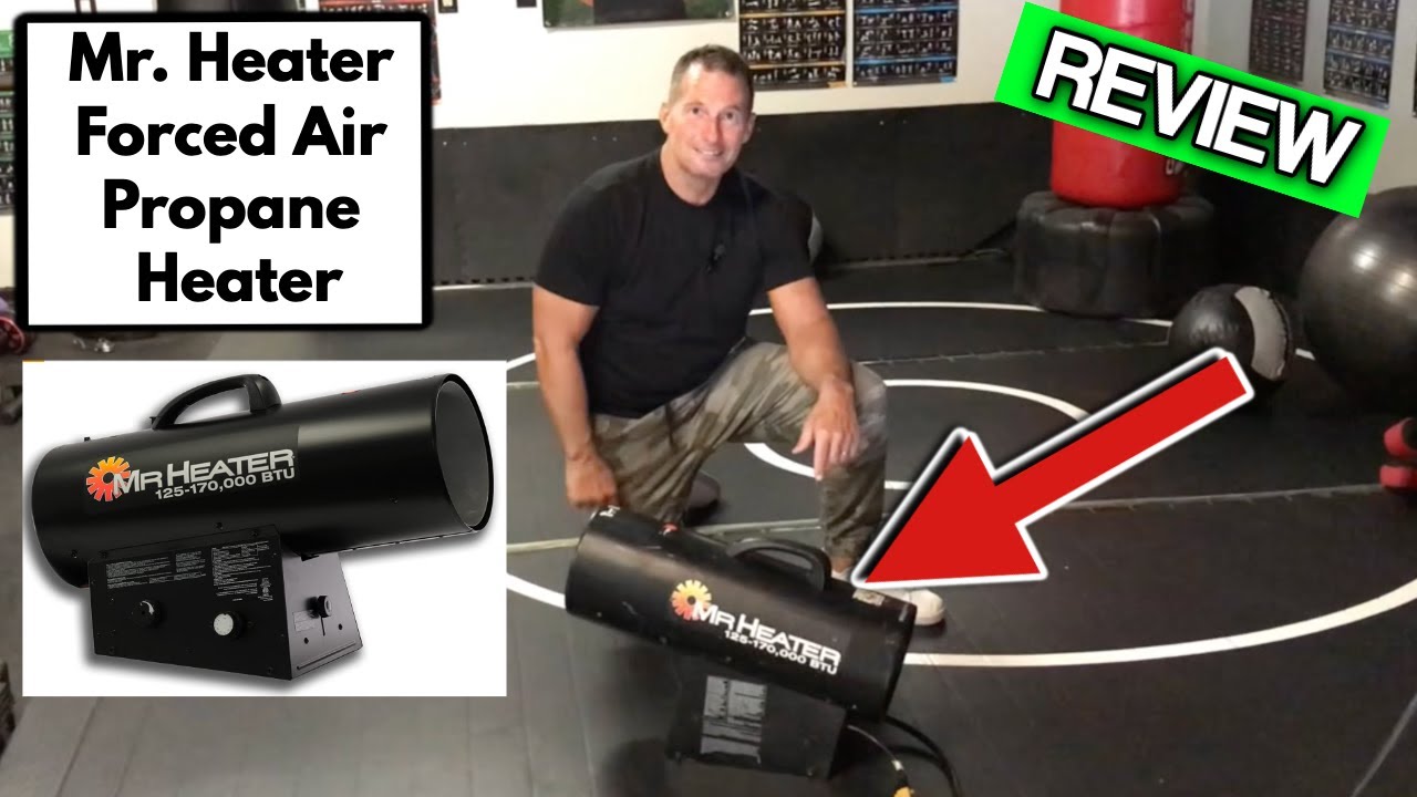 Mr  Heater F271400 MH170QFAVT Forced Air Propane Heater,Black,Medium