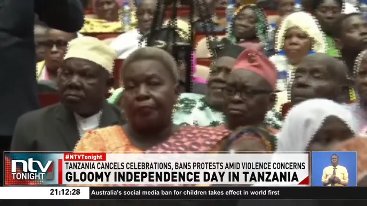 Gloomy Independence Day: Tanzania under lockdown as security officials ban protests