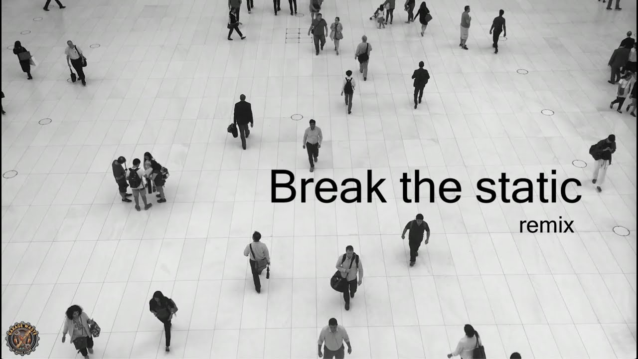 Break the static remix (short visual film AI-assisted rock soundtrack)