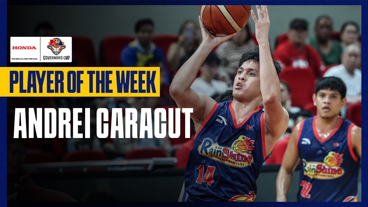 ANDREI CARACUT | PLAYER OF THE WEEK | PBA SEASON 49 GOVERNORS' CUP | HIGHLIGHTS