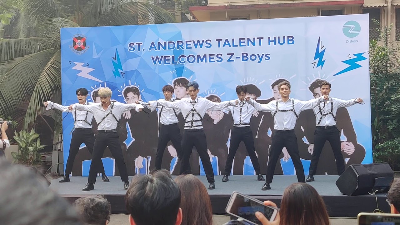 Z-boys fancam in Mumbai
