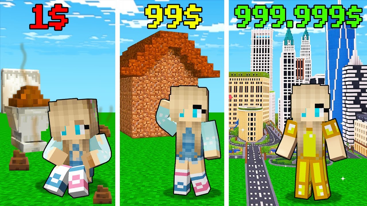 Berca vs Kız Bebek Sonic: 1 LEVEL VS 999 LEVEL ŞEHİR KURMA SAVAŞI 😱 Minecraft