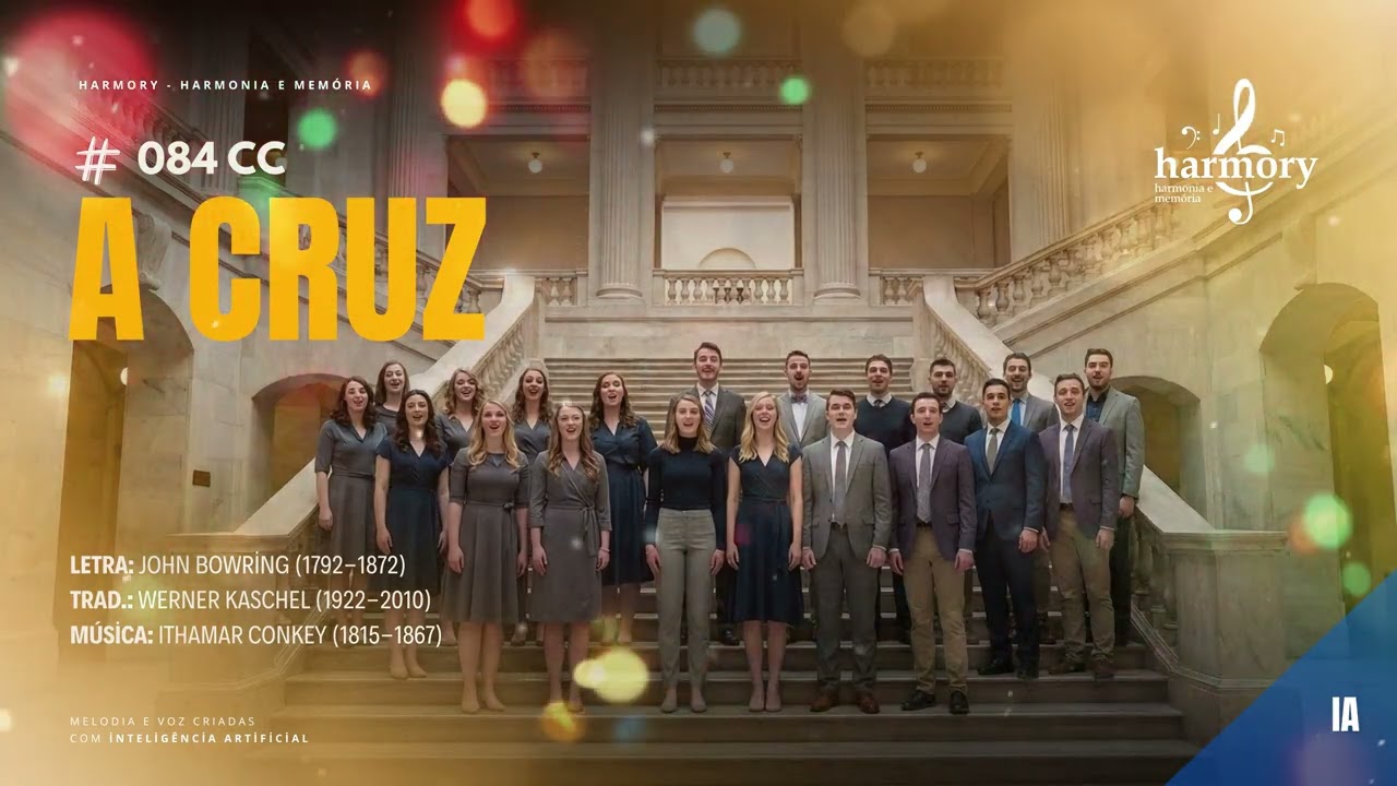 A CRUZ - 084 CC | Cristo, em tua cruz há glória, Dominando o caos maior (Harmory Choirs)