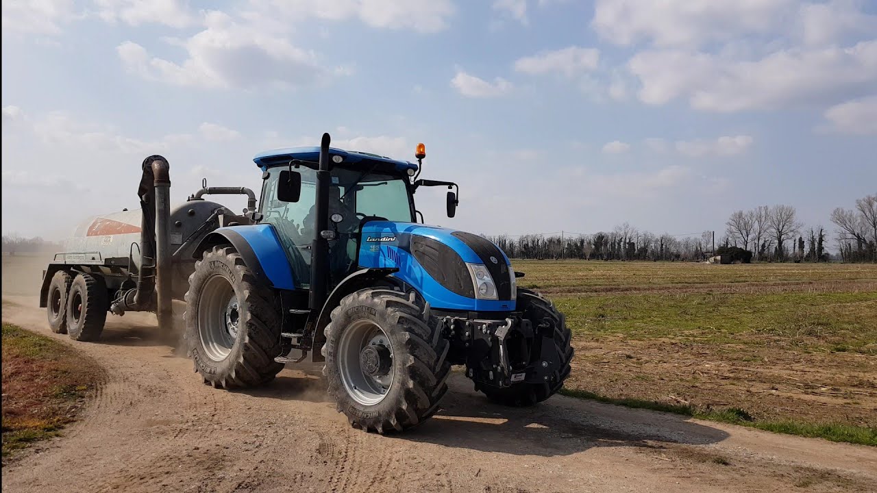 Landini Landpower 165 | Mutti Adolfo 2 Assi | Spargimento Liquame 2018 | AGRISENGO