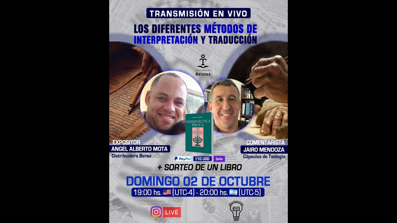 C&aacute;psulas 💊 de Teolog&iacute;a. Interpretaci&oacute;n y Traducci&oacute;n B&iacute;blica, @intelectuales_teistas.