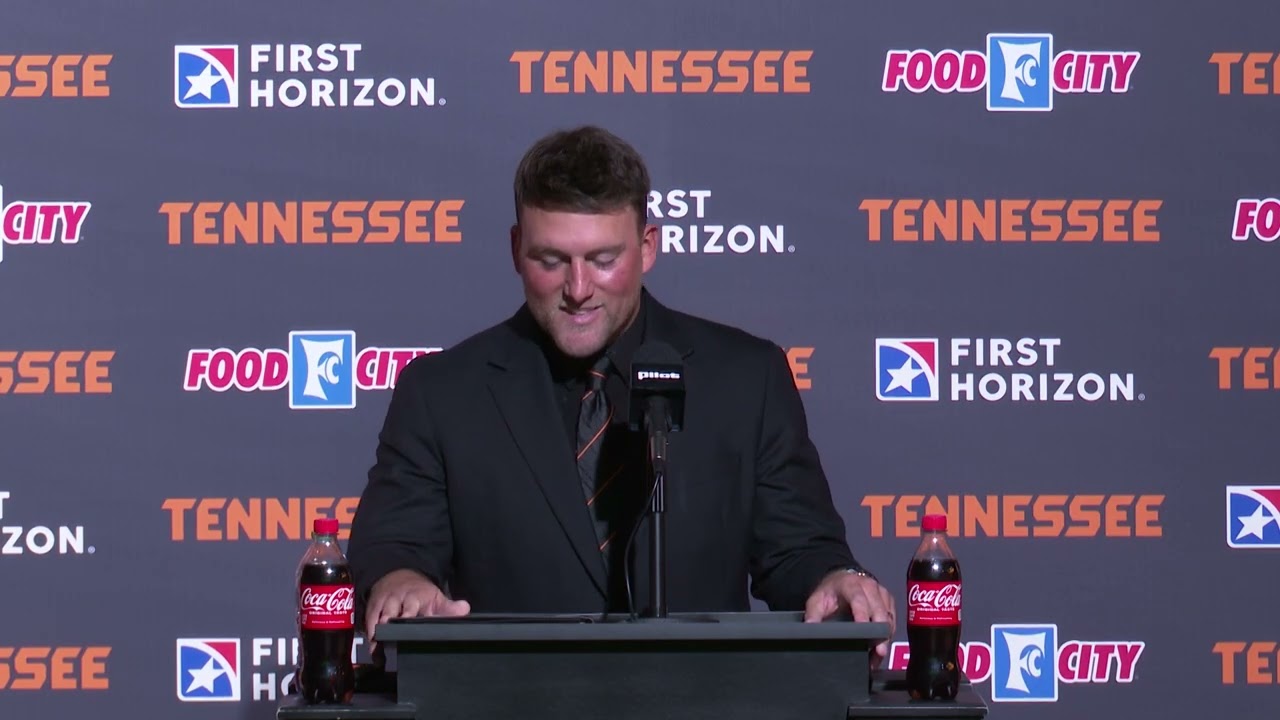 Josh Elander introduced as Tennessee baseball head coach