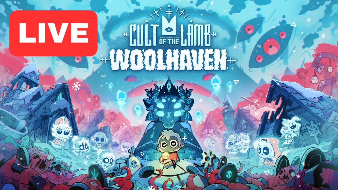 🔴 LIVE - cult of the lamb dlc! multistreaming on twitch and youtube ♡