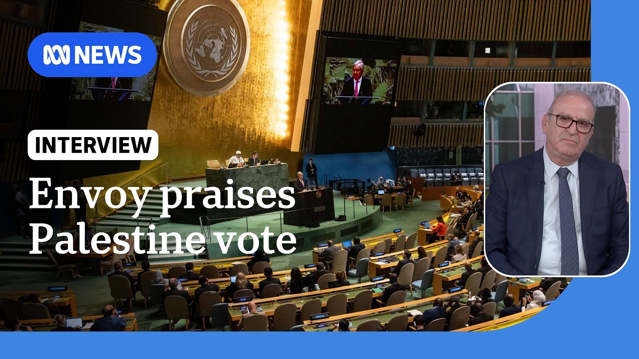 Palestinian envoy welcomes &lsquo;significant&rsquo; draft resolution on sovereignty | ABC News