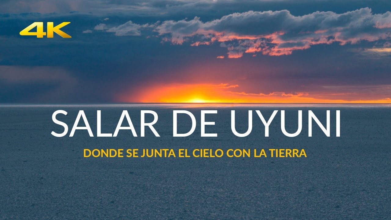 SALAR de UYUNI, Bolivia [4K]