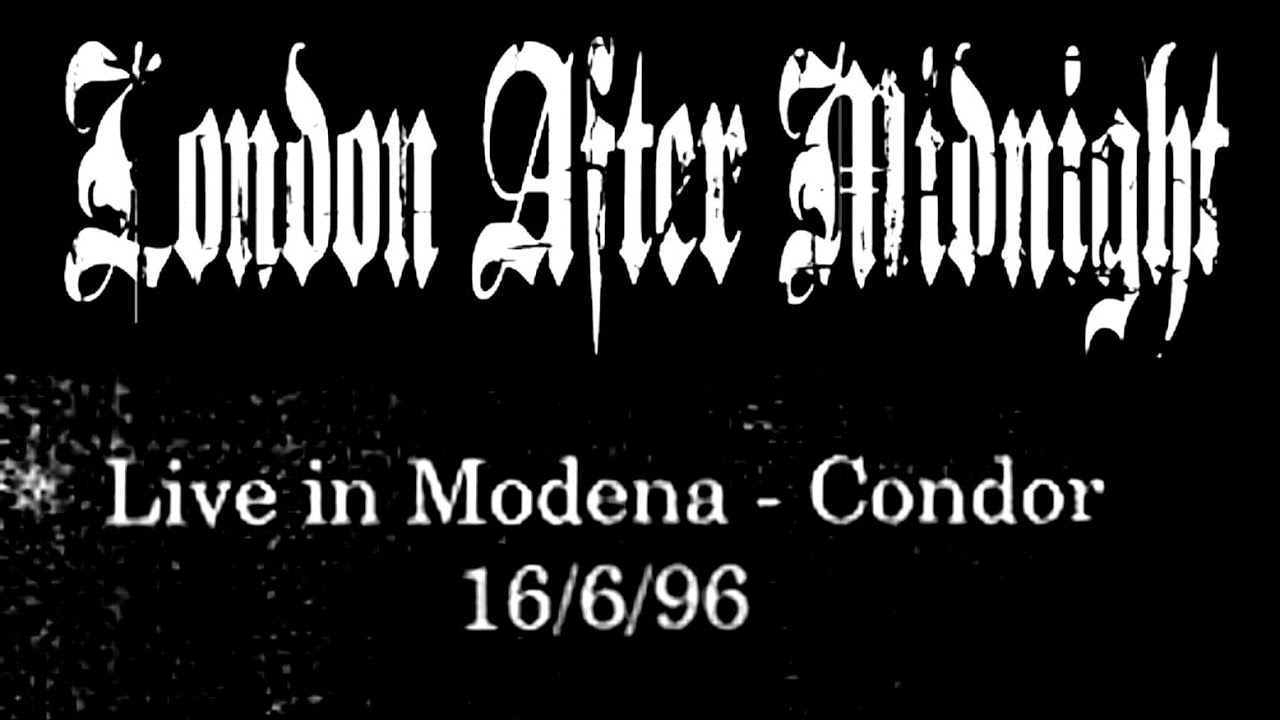 London After Midnight - Condor, Modena, Italy, 16 jun 1996 FULL VIDEO LIVE CONCERT