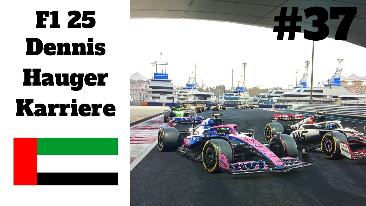 F1 25 Dennis Hauger Karriere #37: Ende der 1.Saison!!!