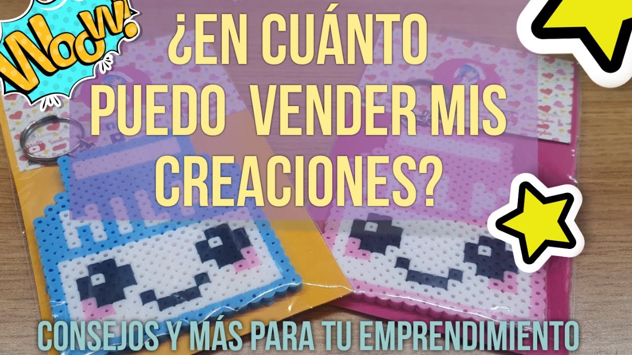 🤑¿Cuanto puedo cobrar por mis PIEZAS DE HAMA BEADS?🤑 comienza tu emprendimiento 😍