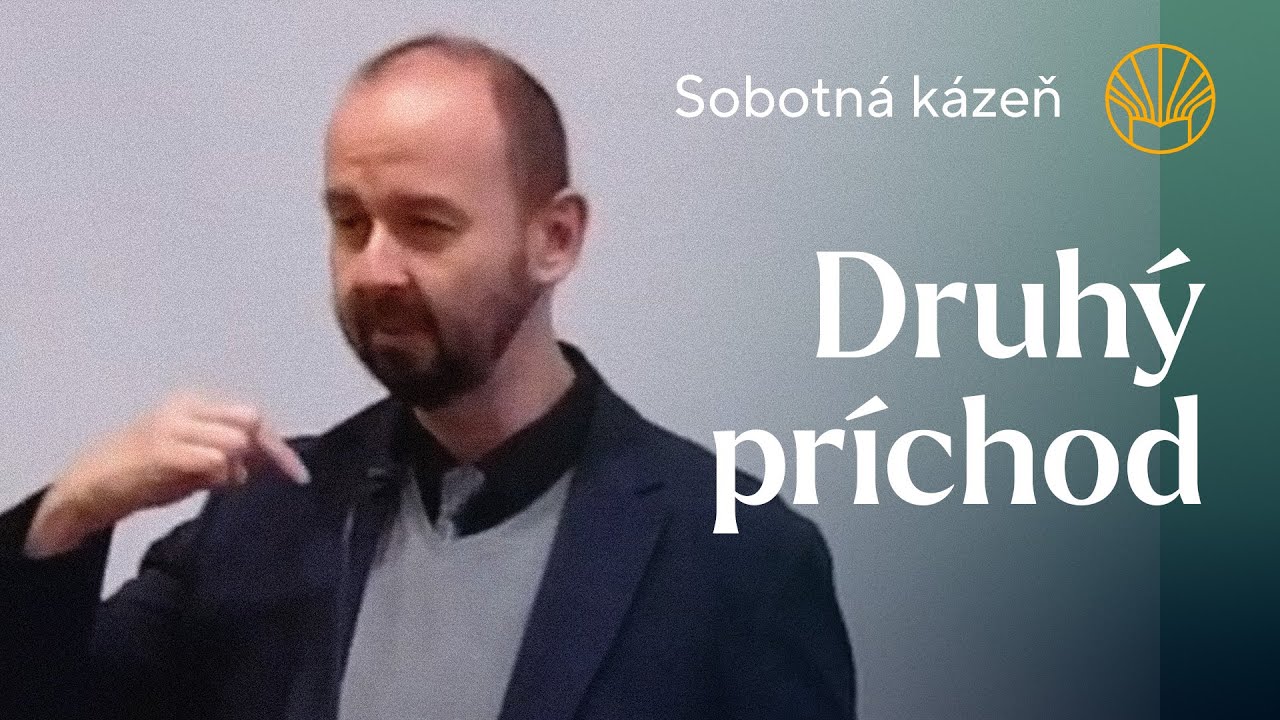 📖 Druhý príchod • Pavel Moudrý • Sobotná kázeň 8. 11. 2025