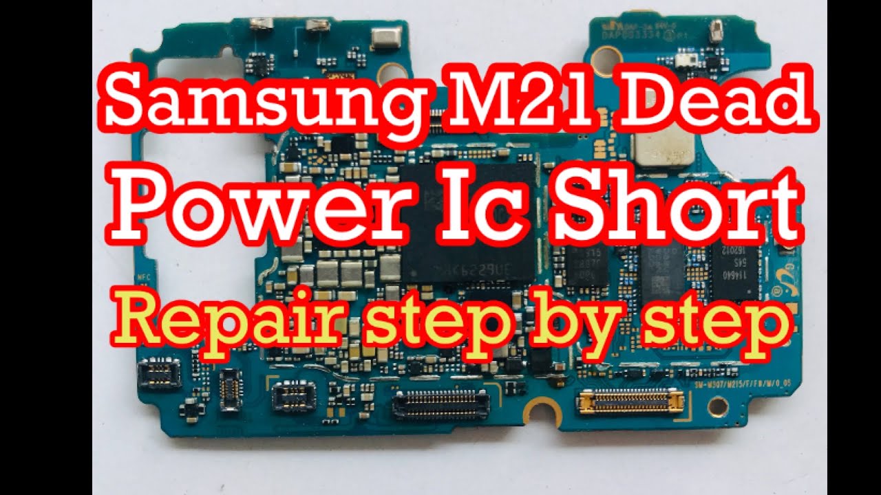 Samsung m21 Dead solution ||Samsung M21 Dead Repair Power IC Change