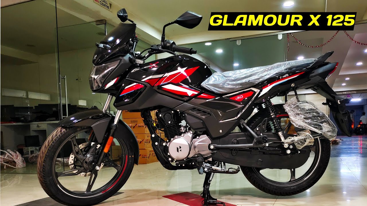 Yeh Hai New Hero Glamour X 125 Top Variant Detail Walkaround Review ⭕❗⭕||@LocalAbroad