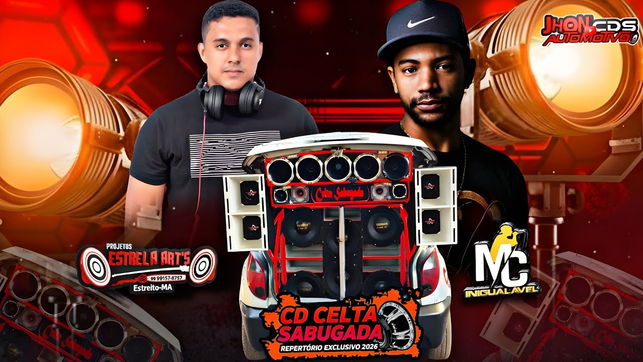 CD DANCE  COMERCIAL REMIX (CELTA SABUGADA 2026) DJ ESTRELA ARTS E MC INIGUALÁVEL 🔥