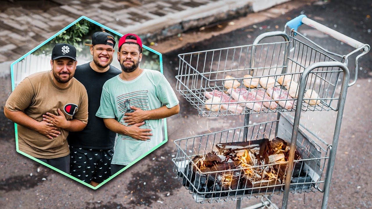 FIZEMOS CHURRASCO NO CARRINHO DE MERCADO  ‹ EduKof ›
