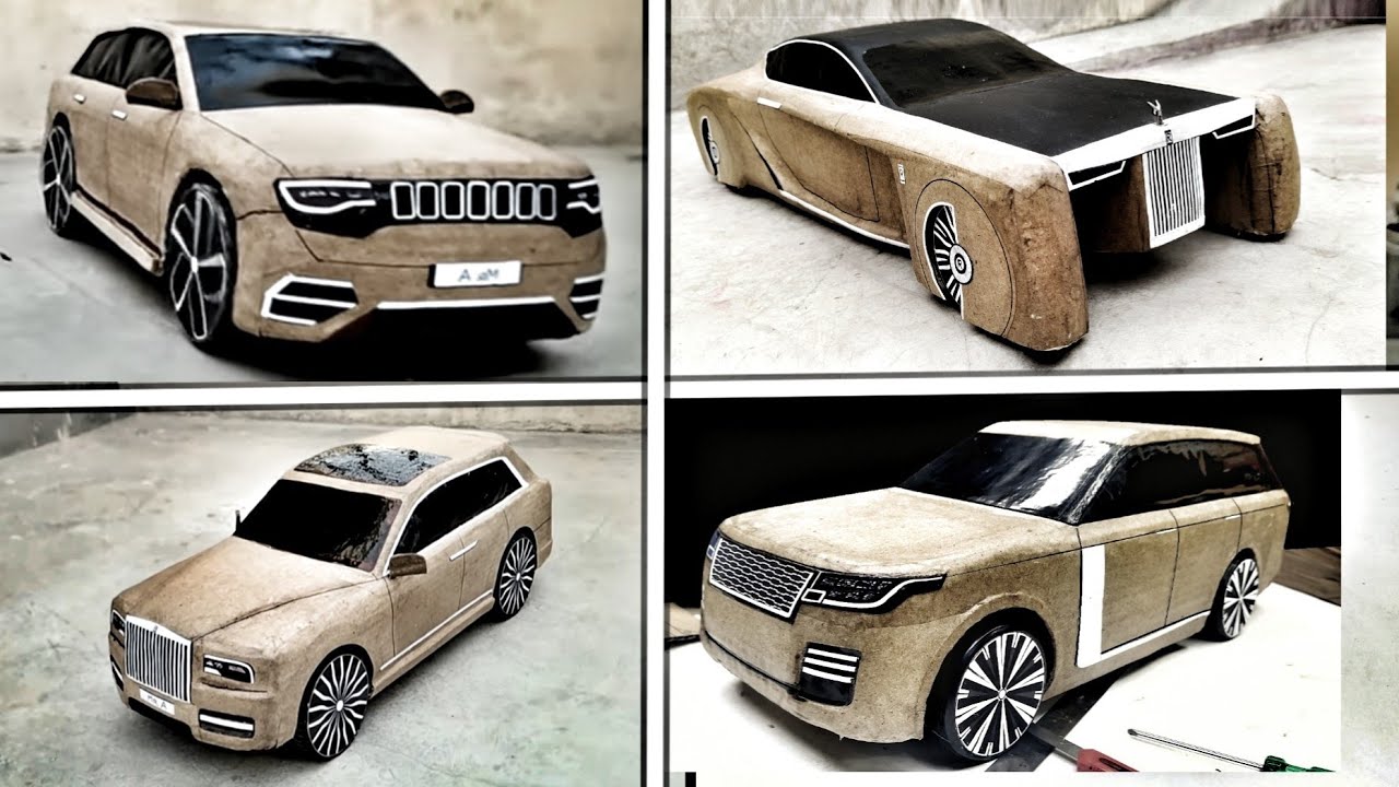 4 Amazing Cardboard Cars