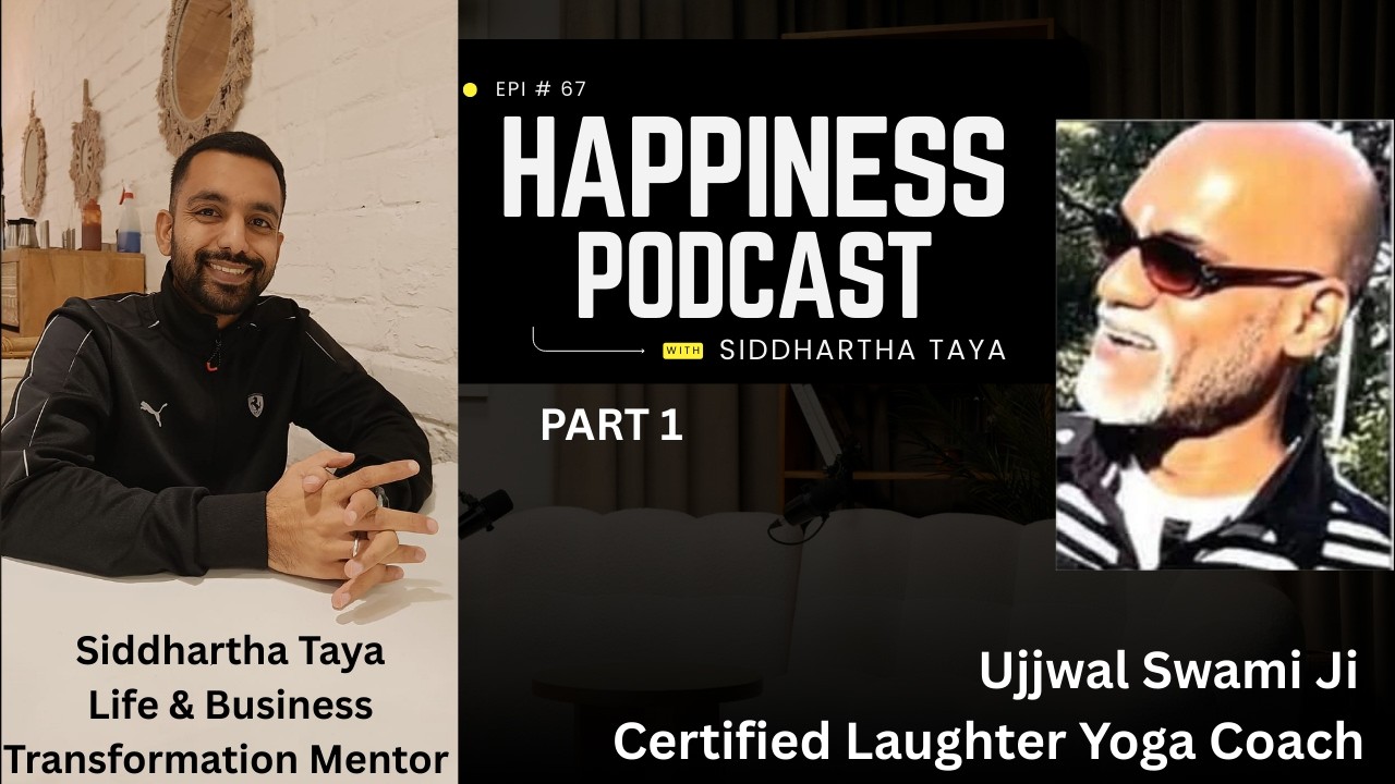 How to be Super Happy: Podcast with Swami Ujjwal (Happiness Coach)