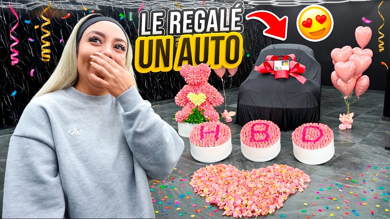 LE REGAL&Eacute; UN AUTO MUY ESPECIAL A KARLA EN SU CUMPLEA&Ntilde;OS | ManuelRivera11