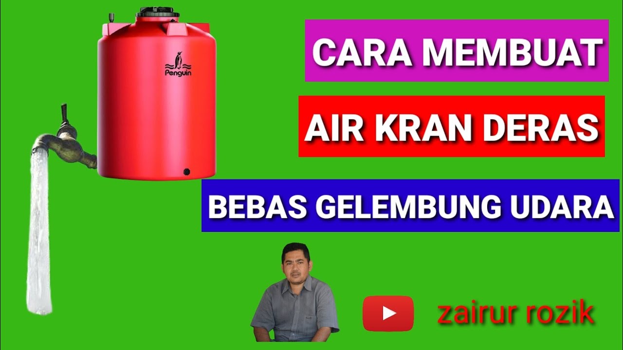 Ventilasi udara alat penambah tekanan air tanpa listrik