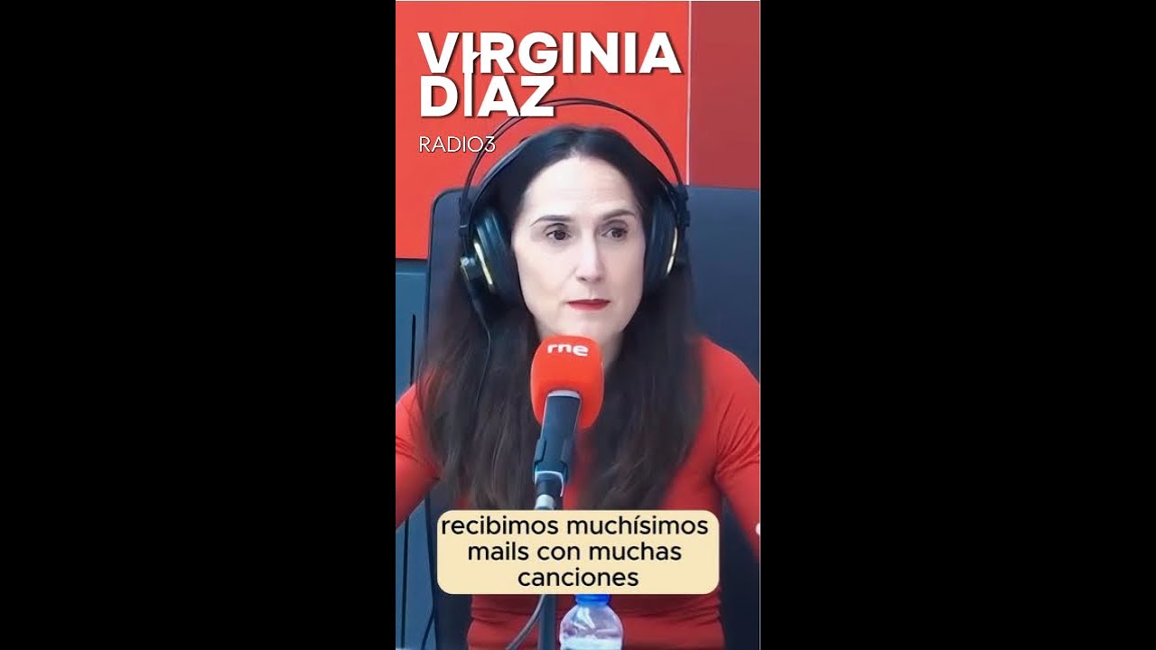 ¿Cómo es un día en la vida de VIRGINIA DÍAZ? Radio3