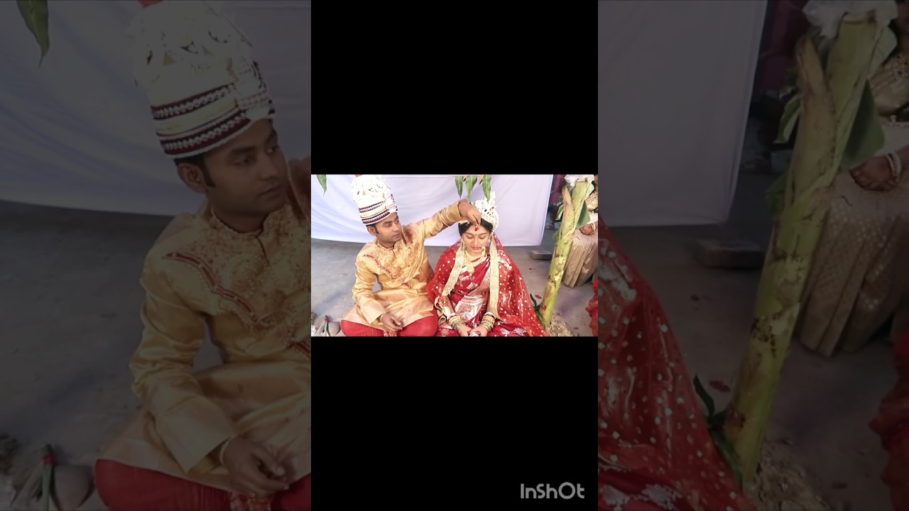 এএসপি পলাশ সাহা ও সুস্মিতার সিঁদুর দান | ASP Palash Saha #ভালোবাসা #youtubeshorts