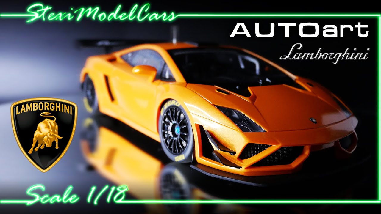 Lamborghini Gallardo GT3 FL2 2013 - Autoart - 1/18 1:18 modelcar presentation