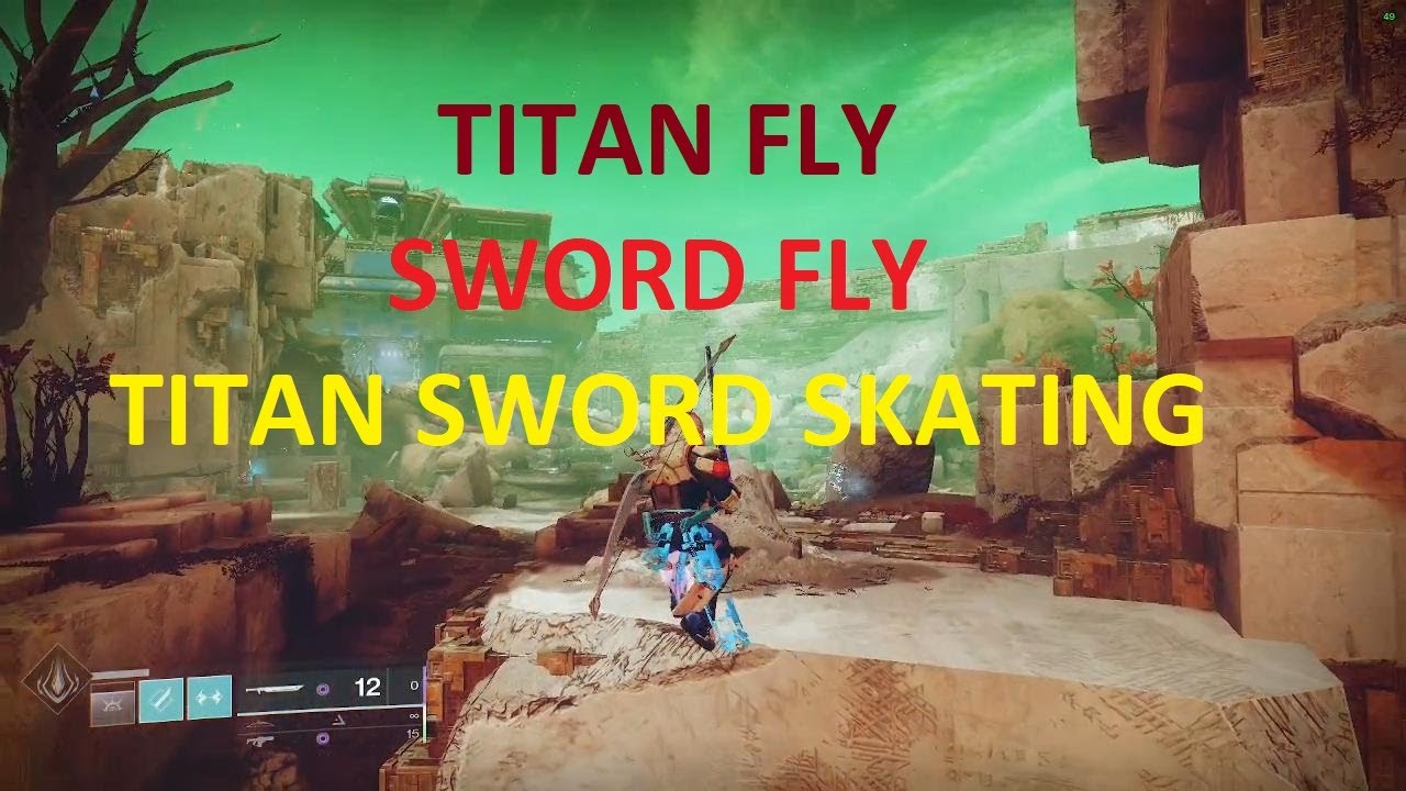 TITAN FLY or SWORD FLY or TITAN SWORD SKATING your pracc spot