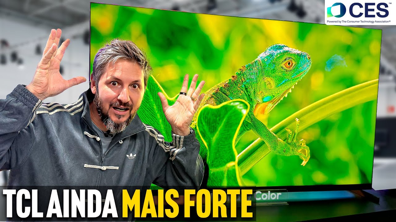 TCL mostra suas TVs pra 2026: C7L com SQD tá INCRÍVEL