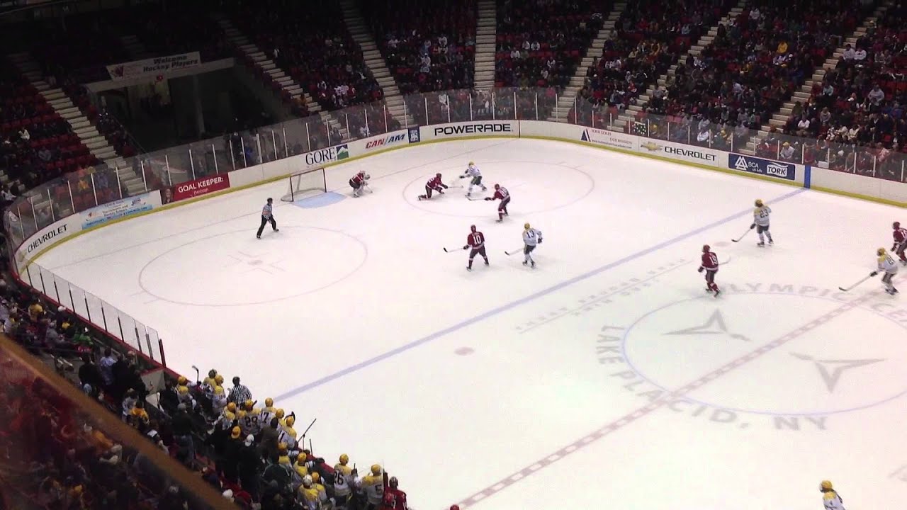 Clarkson 3 - St. Lawrence 1 in Lake Placid - Dec. 8, 2012