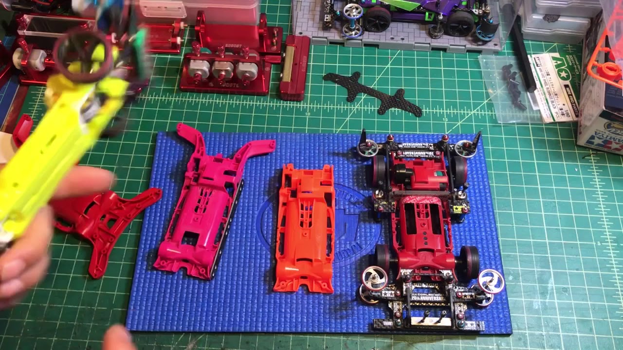 【ミニ四駆】Tamiya Mini 4wd FMAR Pro Series Setup 1 (overview)