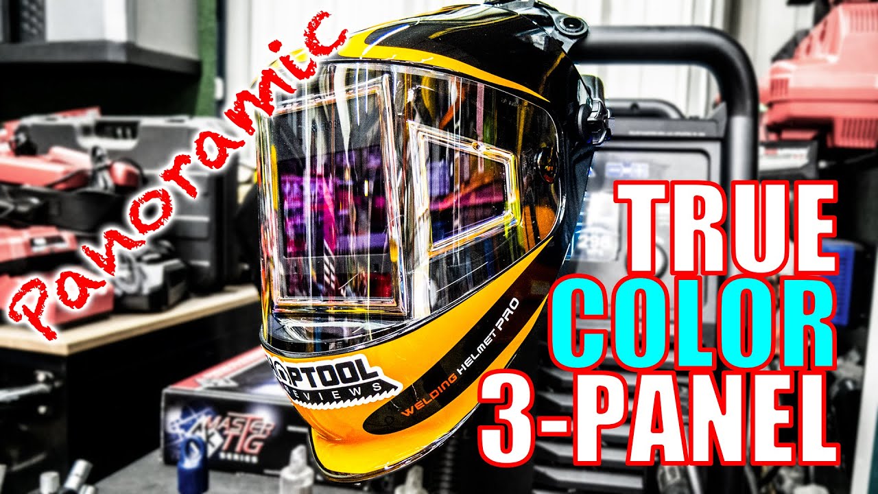Welder's Delight - Panoramic Welding Helmet Review from YesWelder [AUTO]