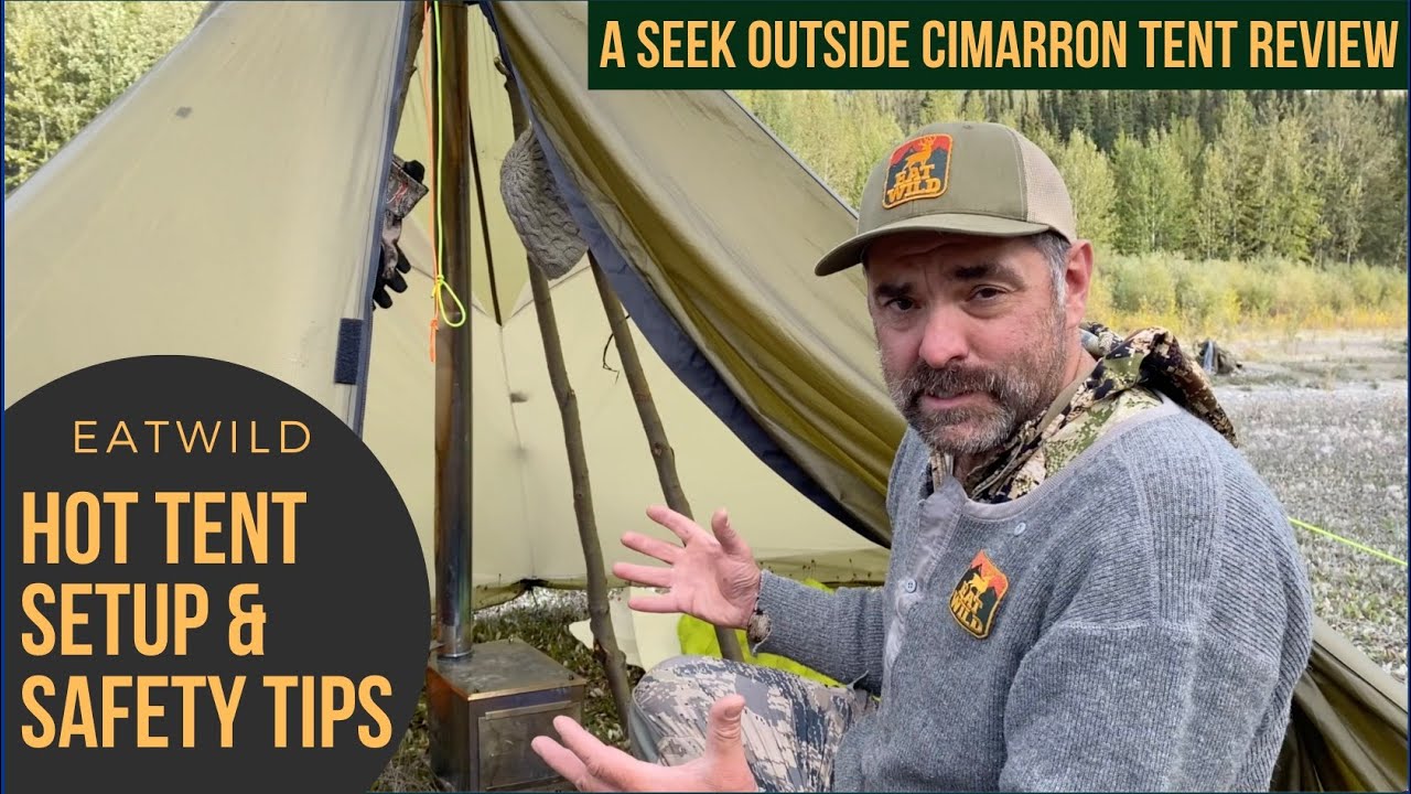 Hot tent setup and safety tips -  Seek Outside Cimmaron Review