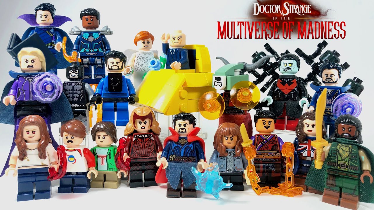 LEGO Doctor Strange In The Multiverse Of Madness Todos Los Personajes /How To Build Every Character