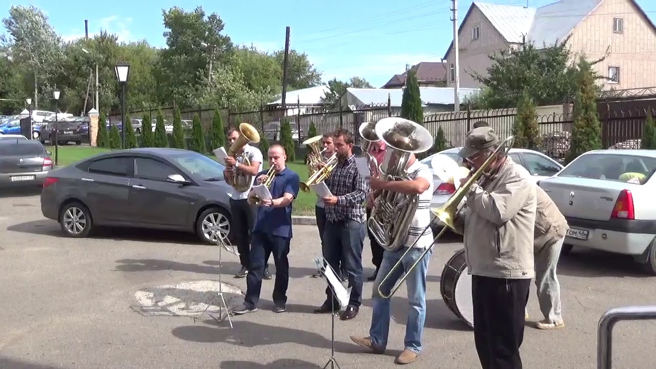 Траурный марш  МОГИЛА  ЕХБ