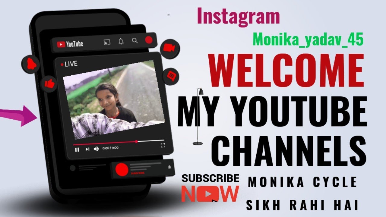 Monika cycle Sikh rahi hai ❣️ long volg 